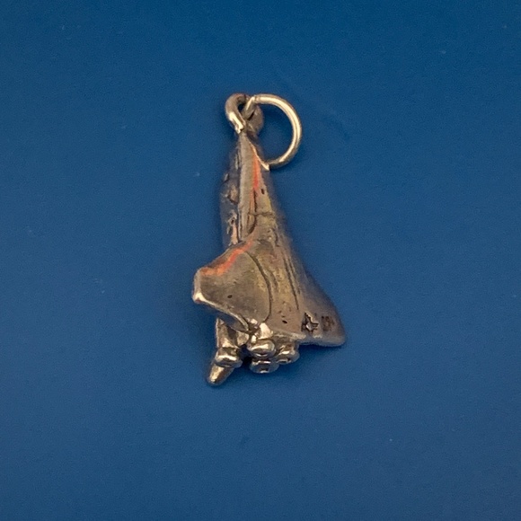 .925 Space Shuttle Sterling Silver Jewelry Charm #moon #space #travel - Picture 4 of 5